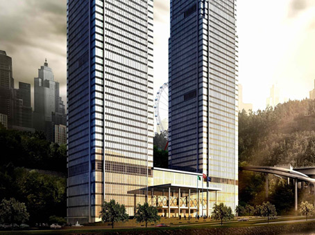 Office in Chongqing Yangtze River International Plaza